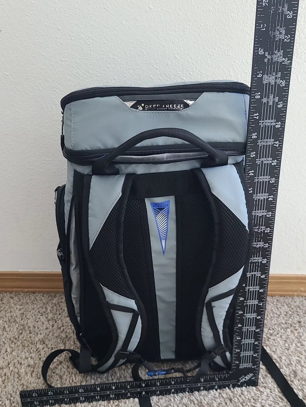 TITAN By ARTIC ZONEGray and Black Travel Backpack Cooloer
